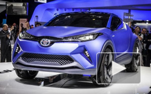 Toyota представила концепт нового внедорожника C-HR