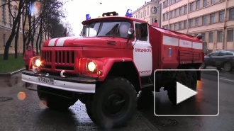 Пожар в Кадетском корпусе. Тушили по 1 номеру сложности