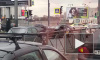 Видео: в тройном ДТП на Юрия Гагарина приняла участие машина "Яндекс.Такси"
