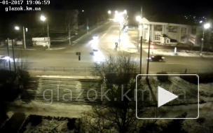 ДТП на перекрёстке.