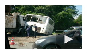 Появилось новое видео страшного ДТП на петербургской КАД