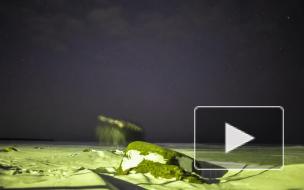 Петербуржцы "поймали" северное сияние в худшем для этого месте