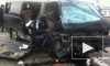Под Иркутском пассажирский автобус протаранил два автомобиля и грузовик