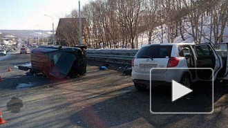 В Петропавловске-Камчатском в ДТП пострадали трое школьников, которых учитель везла на олимпиаду