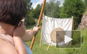 Видео: ежегодный военно-исторический фестиваль "Рыцарский Замок" в Выборге