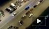 Видео: Неадекватный водитель с мигалкой разбудил жителей Кудрово
