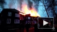 В Рязани ликвидировали пожар в двухэтажном доме