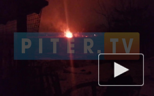 В Ленобласти сгорел жилой дом из-за запущенного фейерверка