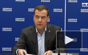Медведев призвал членов "Единой России" направить зарплату на помощь медикам