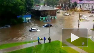 Нижний Новгород сильно затопило