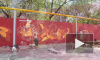 Новое граффити от HoodGraff появилось в Петроградском районе - скейтбордист Тони Хоук