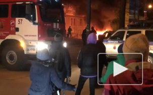 В Сертолово сгорел автомобиль