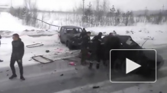 В сети появилось видео жутких последствий смертельной аварии под Нижневартовском