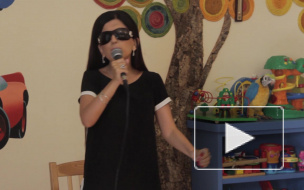 Диана Гурцкая порадовала детей в петербургском хосписе