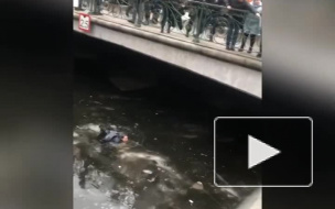 Лейтенант туристической полиции рассказал, как спасал петербуржца, упавшего в канал
