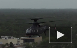 На видео сняли полет нового высокоскоростного вертолета SB-1 Defiant