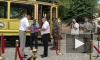 В Выборге состоялось официальное открытие памятника трамваю
