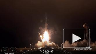 SpaceX осуществила запуск ракеты со спутниками Starlink